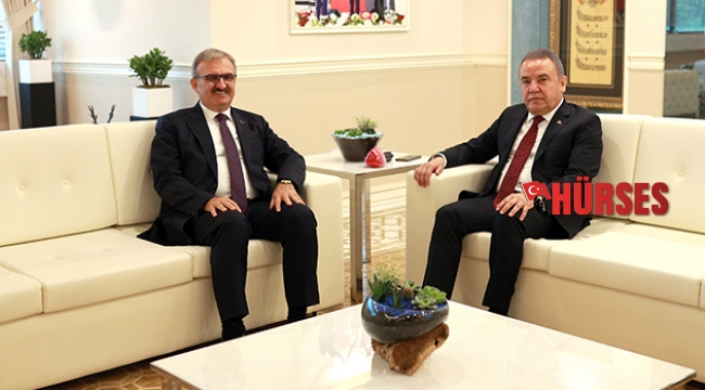 Vali Karaloğlu’ndan Başkan Böcek’e veda