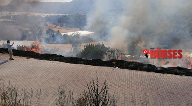 Xanthos Antik Kenti'ni tehdit eden yangın
