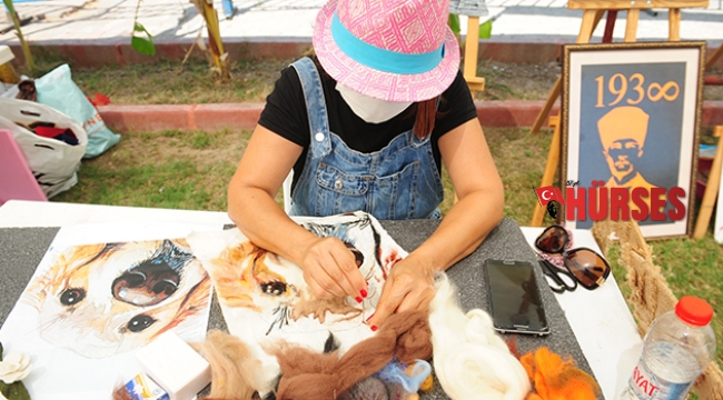 1. Kemer Sanat Çalıştayı ve Yaz Sanat Kampı başladı
