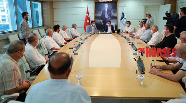 AESOB Başkanı Dere’den Başkan Böcek’e teşekkür