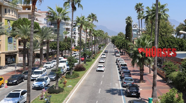 Alanya caddelerine sanatsal dokunuş