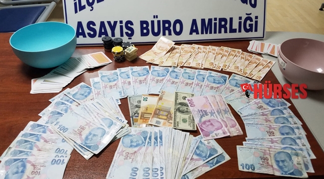 Alanya'da kumar baskını