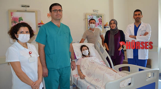 ALKÜ'de ilk kez bağırsak rezeksiyonu ameliyatı gerçekleştirildi