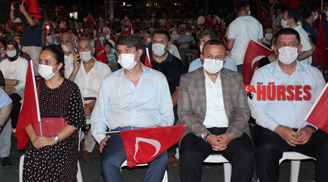 Antalya'da 15 Temmuz Demokrasi ve Milli Birlik Günü etkinliği