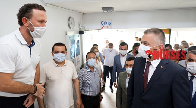 Antalya Valisi Yazıcı’dan Alanya ziyareti