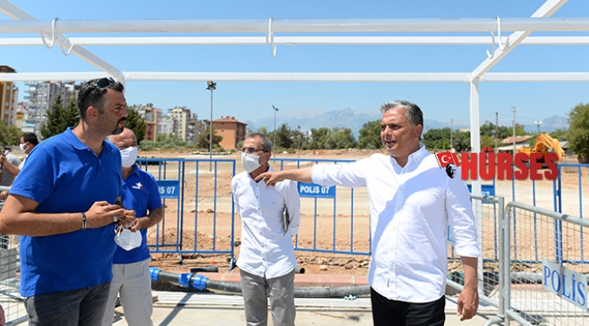 Başkan Uysal, kurban hazırlıklarını inceledi