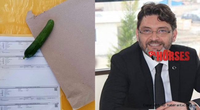 Belediye başkanından 'hıyarlı' siyaset !