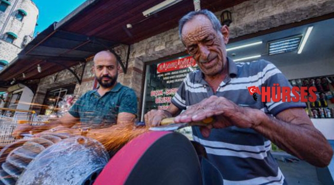 Bıçak ustalarının 'hasat zamanı' başladı
