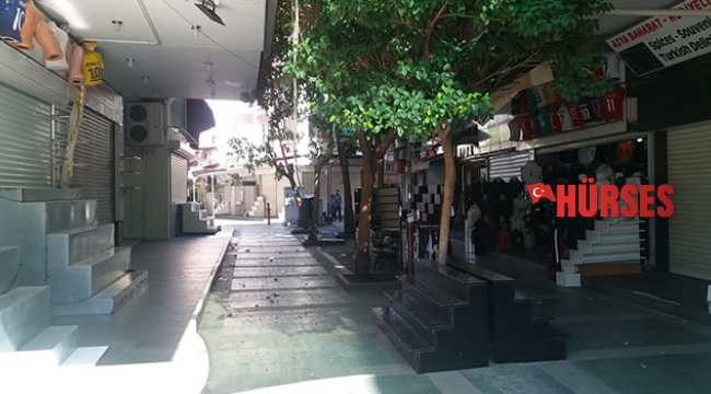 Kalekapısı kepenk indirdi