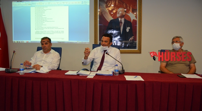 Kaş Belediyesi'nde temmuz meclisi