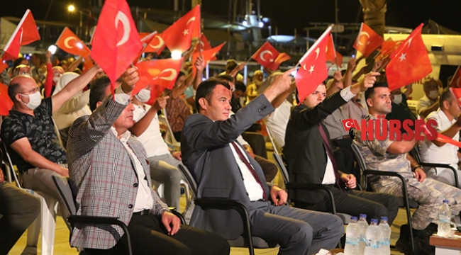 Kaş'ta ‘15 Temmuz’ etkinlikleri