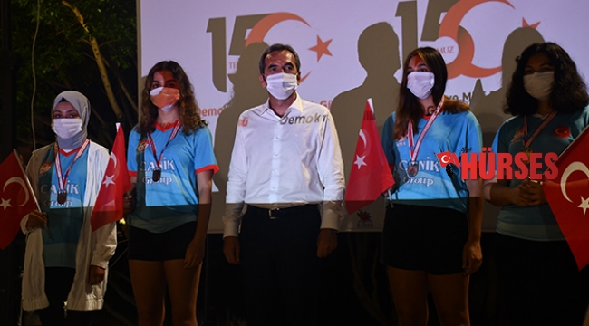 Kemer'de 15 Temmuz şehitleri anıldı