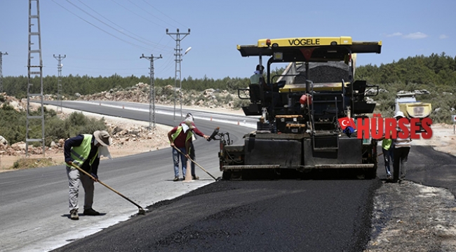 Kepez’den Duacı’ya yol çalışması
