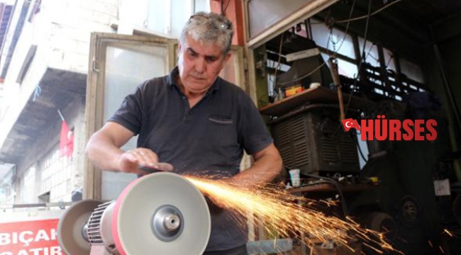 Sıcak demir dövme mesleğinin son neferi