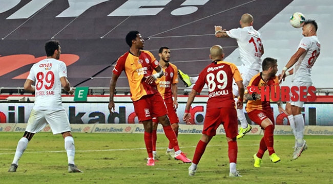 Süper Lig: Fraport TAV Antalyaspor: 2 - Galatasaray: 2