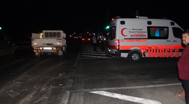 Trafik lambalarında zincirleme kaza: 2 yaralı