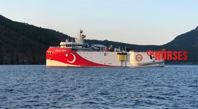 "83 milyon arkanda Oruç Reis. Rast gele"