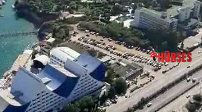 90 sürücüye ceza drone ile geldi