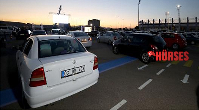 Afyonkarahisar'da 'arabada sinema' etkinliği