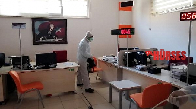 Alanya Belediyesi'nden koronavirüsle mücadele