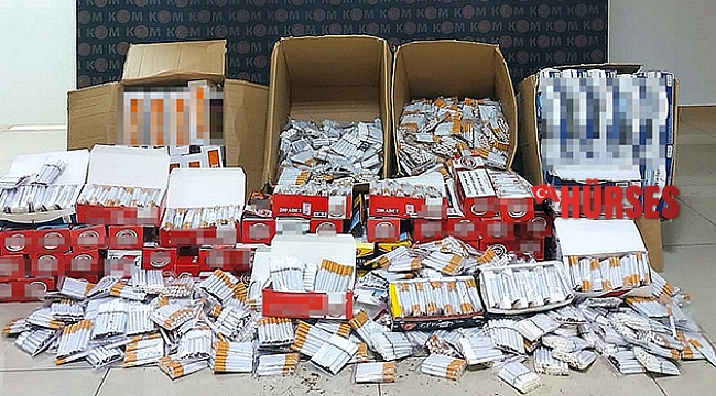 Alanya’da kaçak tütün operasyonu