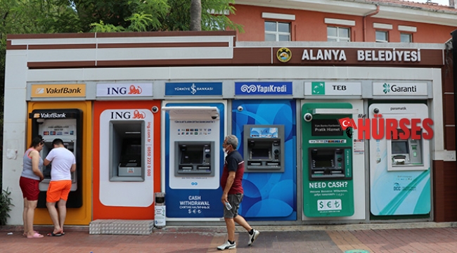 Alanya’da modüler bankamatiklerin sayısı artıyor