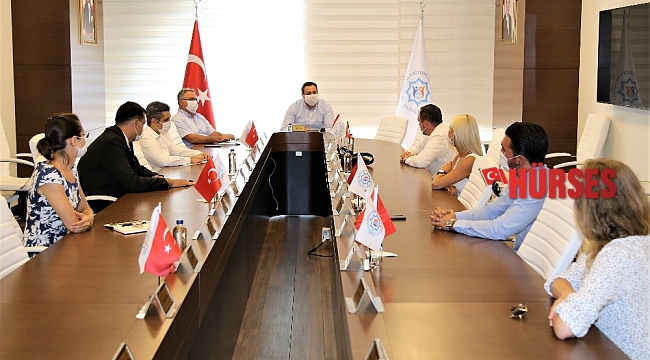 ALKÜ'ye Ukrayna Ulusal Havacılık Üniversitesi'nden ziyaret