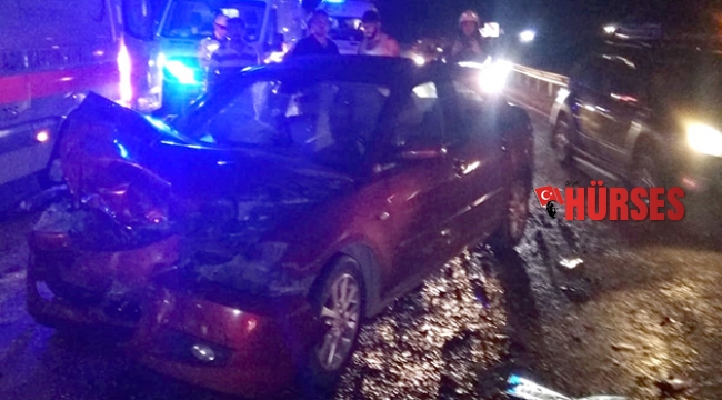 Antalya'da trafik kazası: 1 ölü, 2 yaralı