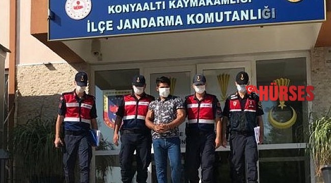Antalya'da 25 bin metre boru çalan şahıs yakalandı