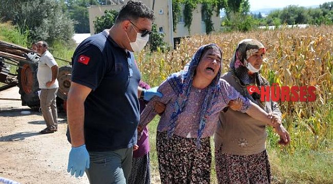 Babasını traktör kazasında kaybeden genç kız: Baba, böyle ölmek var mı ?
