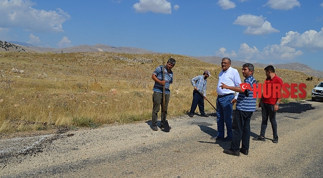 Beğiş-Avdan grup yolunda bakım onarım