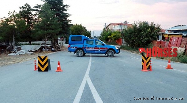 Bir köy daha karantinaya alındı !