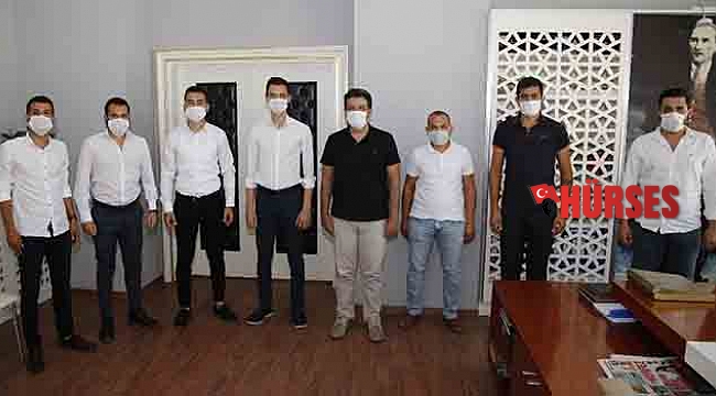CHP'li gençler Başkan Genç'i ziyaret etti