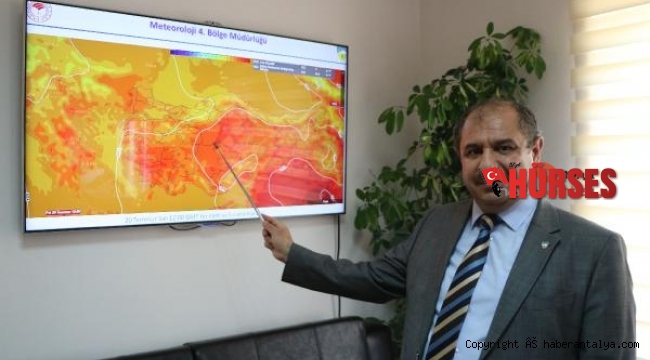 Dikkat ! Antalya'da hava yine bunaltacak