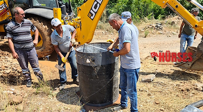 Döşemealtı’nda ana içme suyu hattının bakım ve onarımı tamamlandı