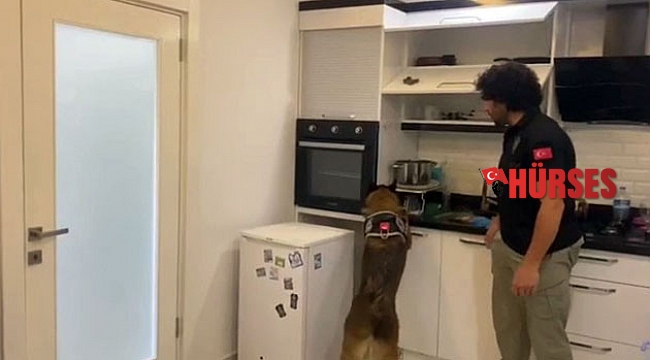 Evin mutfağında 643 gram uyuşturucu madde ele geçirildi