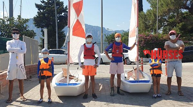 Kemer'de geleceğin yelkencileri yetiştiriliyor