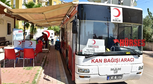 Kepez'den Kızılay'a destek