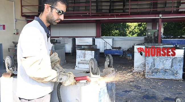 Konyaaltı'nda çöp konteynerleri yer altına alınıyor