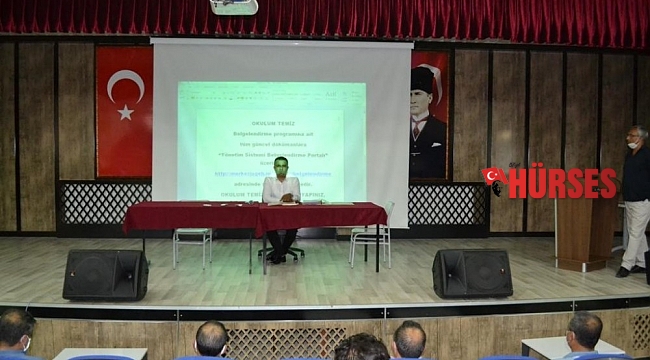Korkuteli'de "Okulum Temiz Projesi"