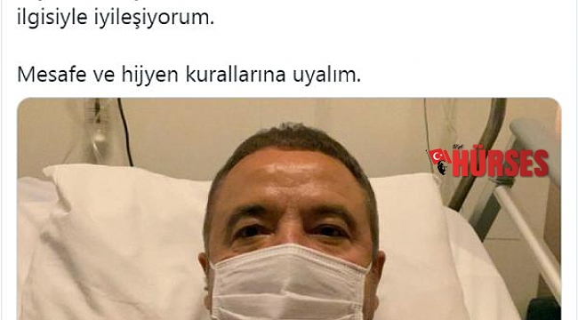 Koronavirüse yakalanan Başkan Böcek: Mesafe ve hijyen kurallarına uyalım