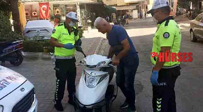 Motosiklet sürücülerine sıkı denetim