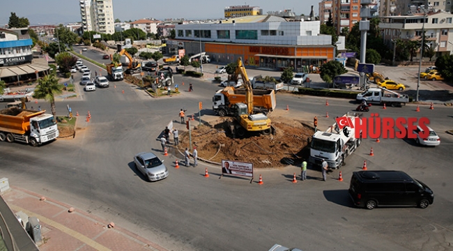Muratpaşa’da kavşak düzenlemeleri