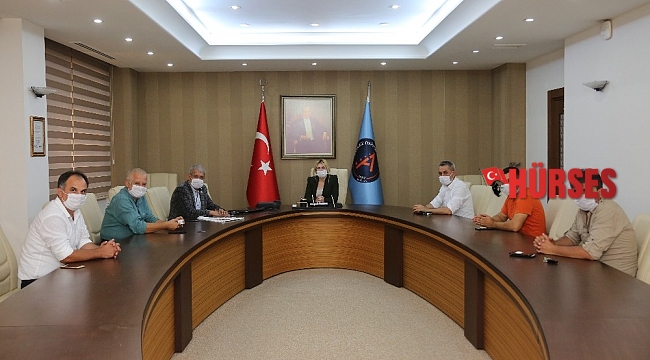 Rektör Prof. Dr. Özlenen Özkan, AGC'yi ağırladı