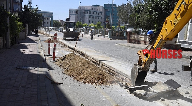 Teomanpaşa mahallesinde doğal gaz çalışmaları başladı