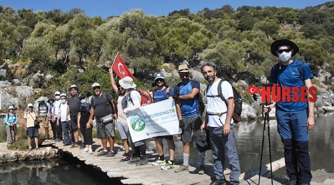 Topçu Yolu'nda yürüdüler