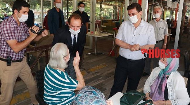 Vali Arslantaş koronavirüs denetiminde