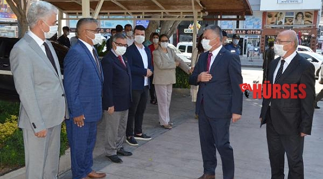 Vali Yazıcı'dan Serik'e ziyaret