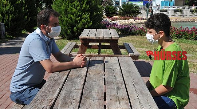 Yüzü yanan oğlu için hukuk mücadelesi başlattı