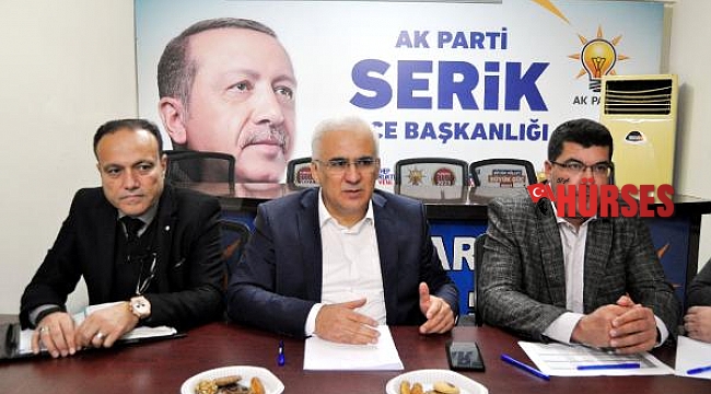 AK Parti Serik'te kongre heyecanı